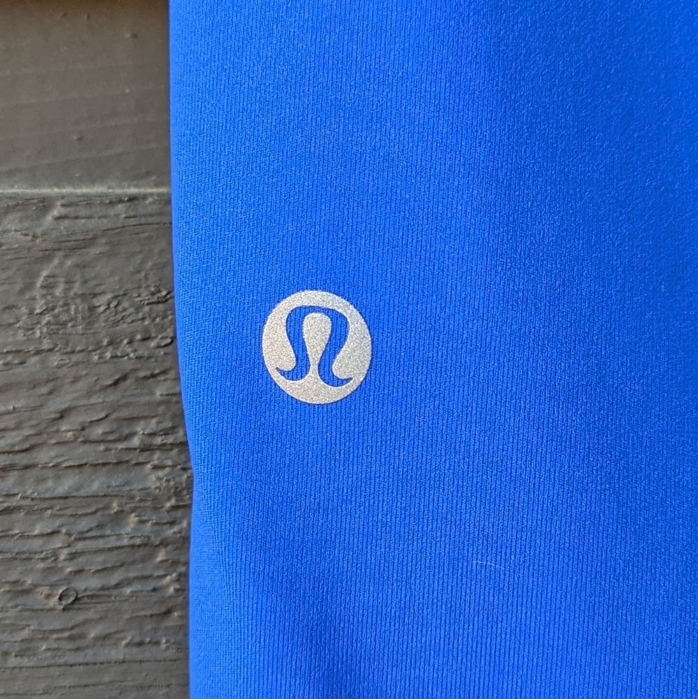 Lululemon Swift Speed High-Rise Crop 21" Blazer Blue Tone Size 6 - Picture 8 of 13